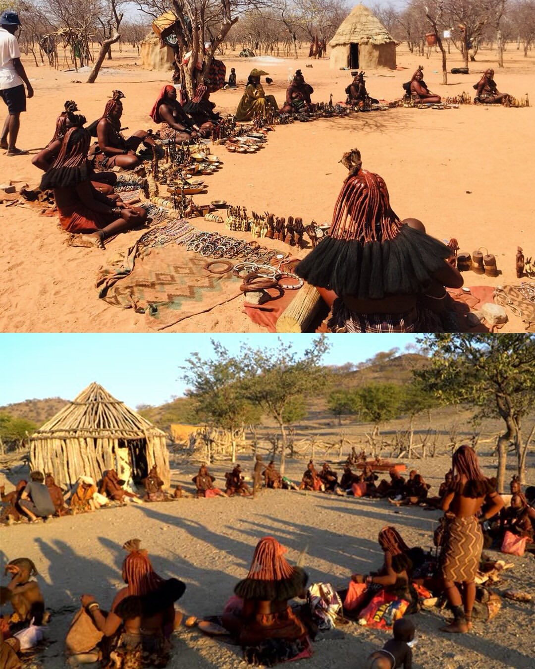 A Himba community gathering