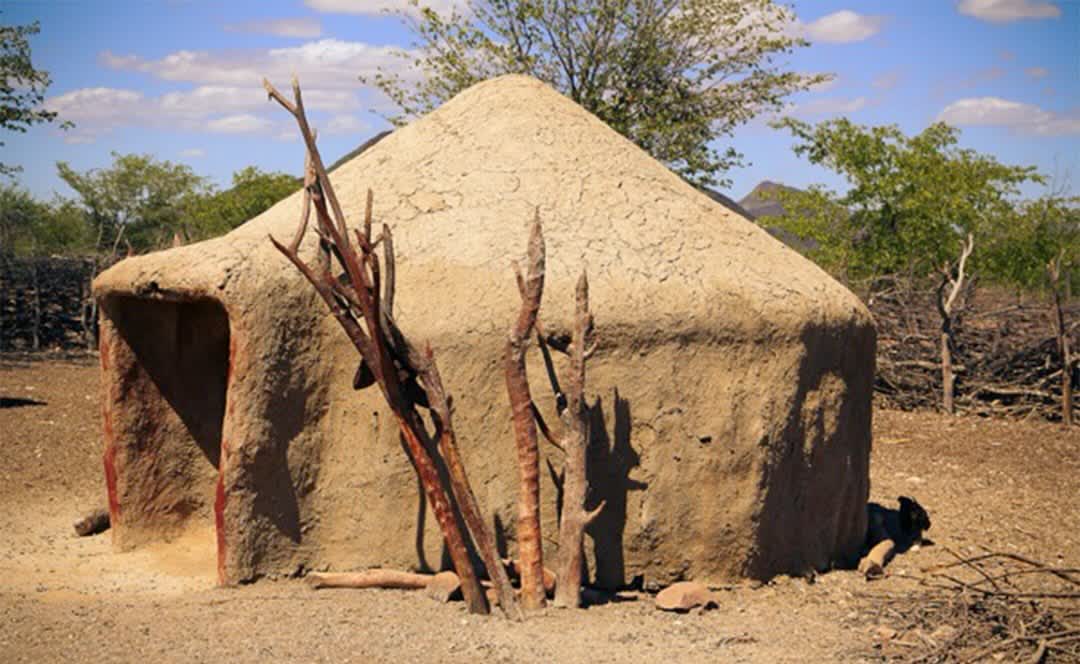 A traditional Namibian homestead